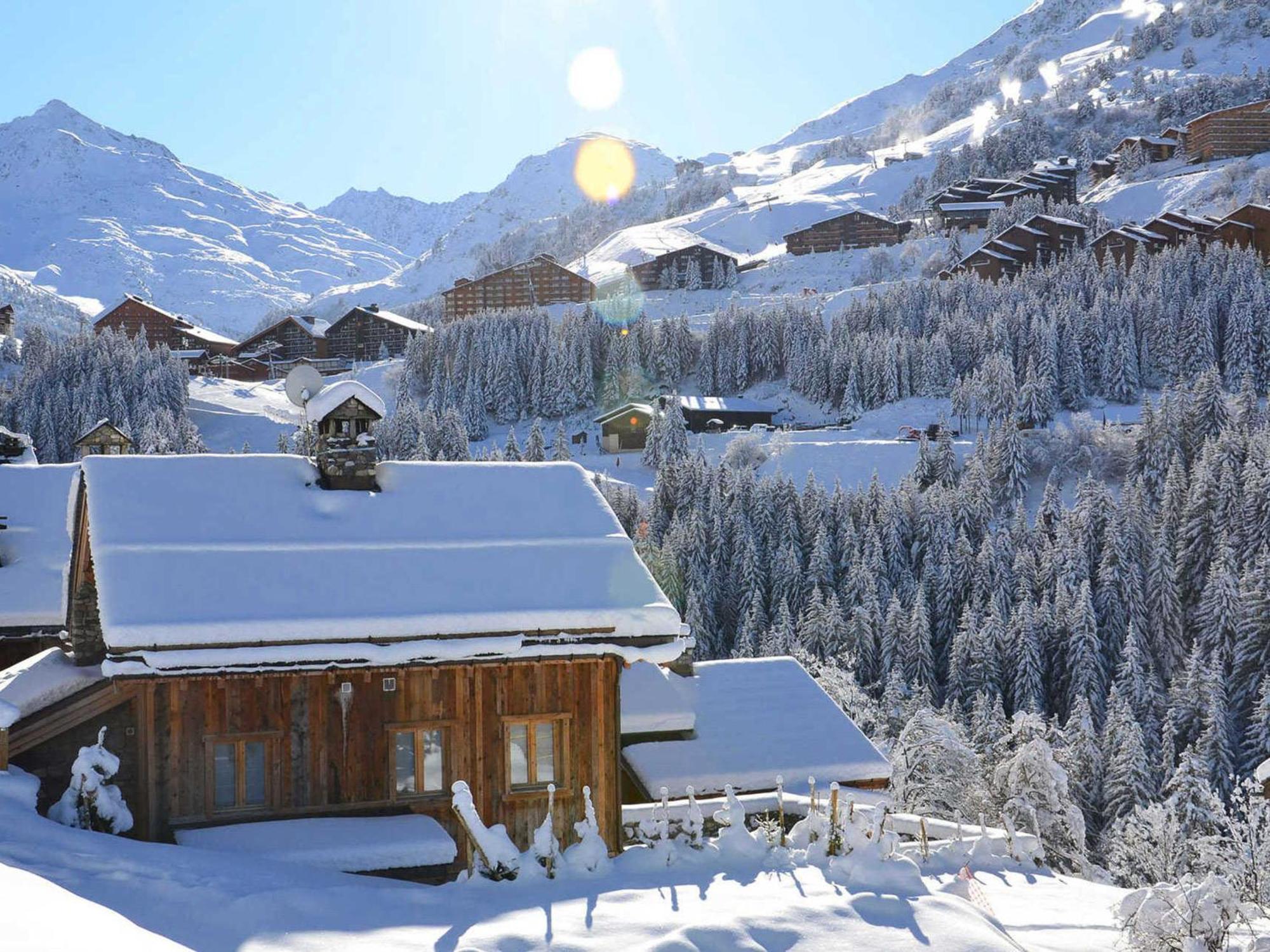 Appartement Ensoleille Avec Tv, Proche Pistes Et Commerces, Residence Plein Soleil, Les Allues - Fr-1-182-18 Méribel Eksteriør billede