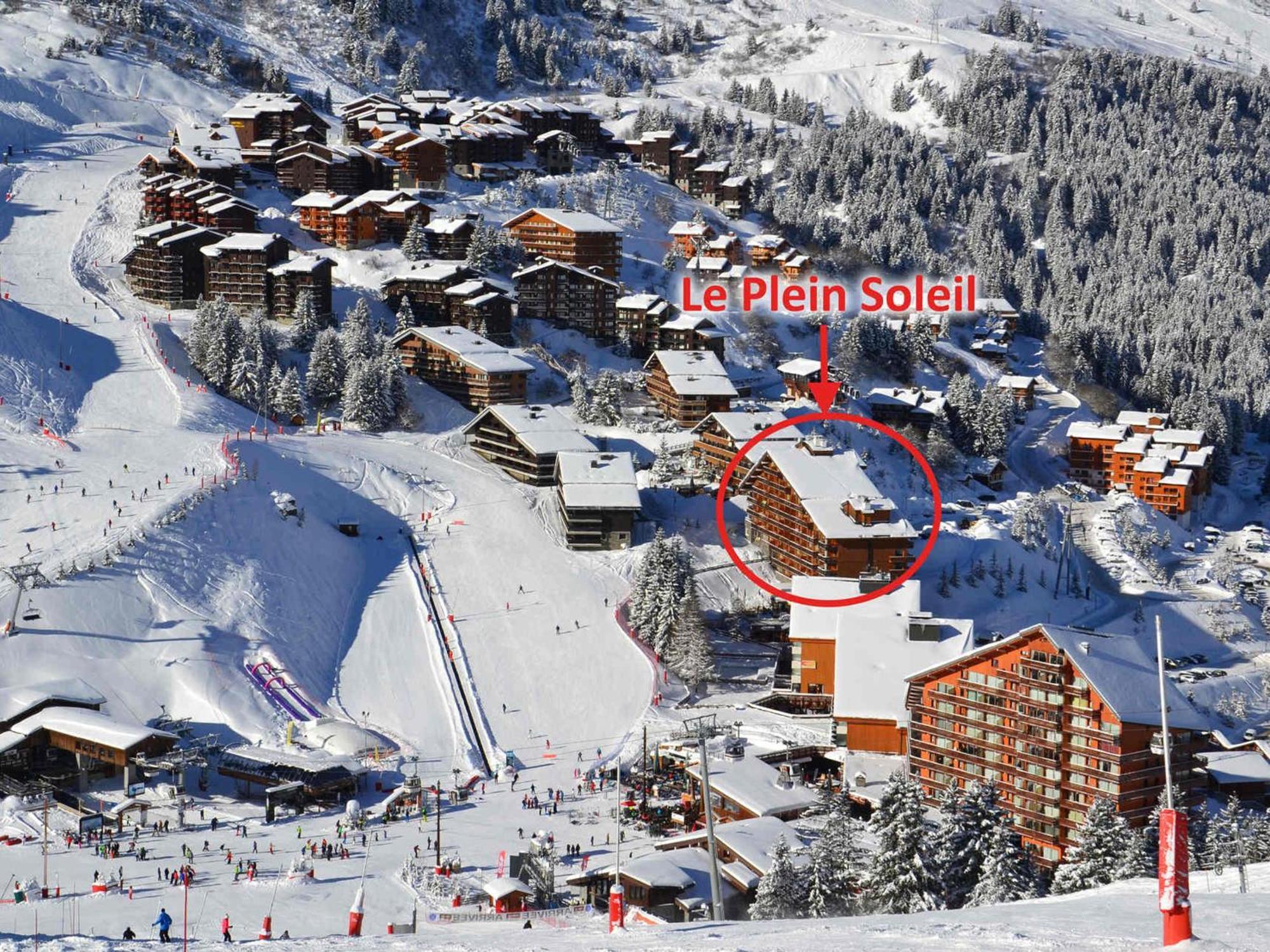 Appartement Ensoleille Avec Tv, Proche Pistes Et Commerces, Residence Plein Soleil, Les Allues - Fr-1-182-18 Méribel Eksteriør billede